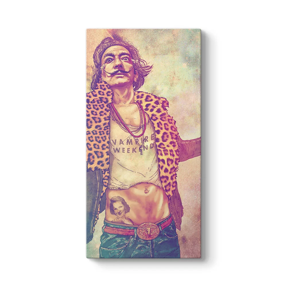 Salvador Dali Retro Tablo - Model 7